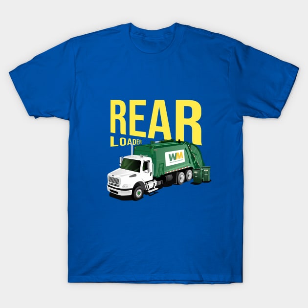 Waste Management Rear Loader T-Shirt by GarbageTrucksRule